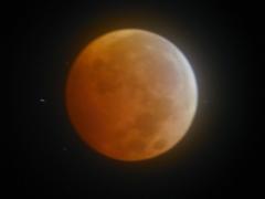 Mond w&auml;hrend der Totalit&auml;t